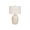 Monarch Specialties Lighting, 26 in.H, Table Lamp, Cream Ceramic, Ivory / Cream Shade, Contemporary I 9704 - alternate 6